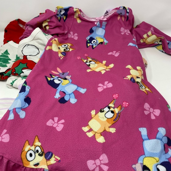 Colorful Toddler Girls Pajamas Bundle Size 2T - Picture 2 of 11